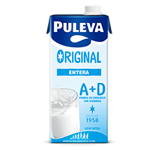 Leche desnatada Puleva Omega 3 (1 L) 