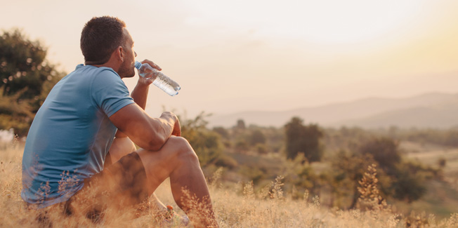 Agua en una dieta equilibrada Hidratación para dieta saludable